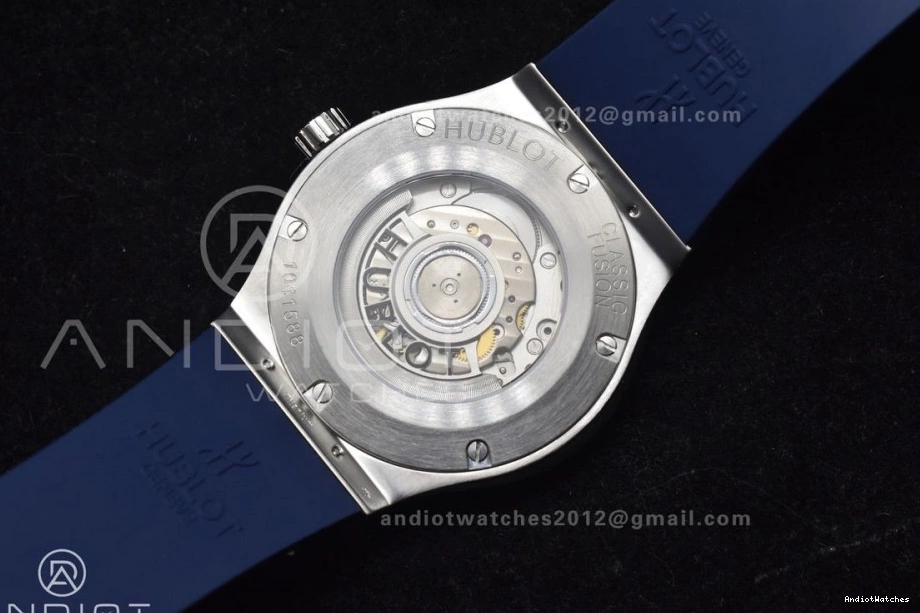On Best Edition Strap HBF 1:1 Blue Dial 537 Packable Fusion Blue A 42mm Gummy SS 0727